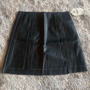 Altard State Balck Leather Skirt XS